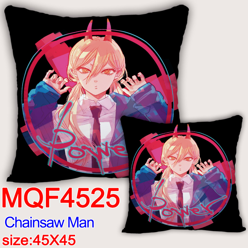 chainsaw man anime cushion 45*45cm