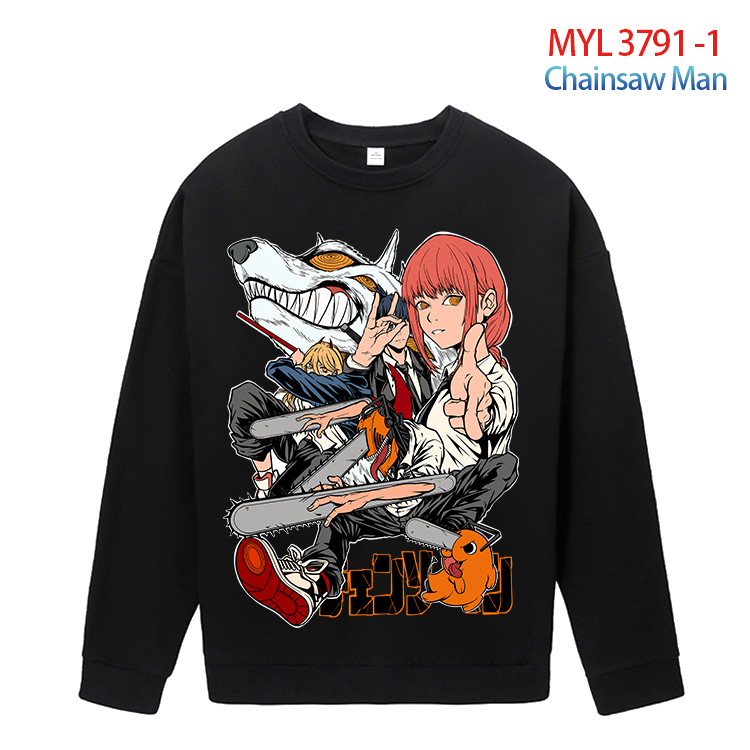 chainsaw man anime hoodie