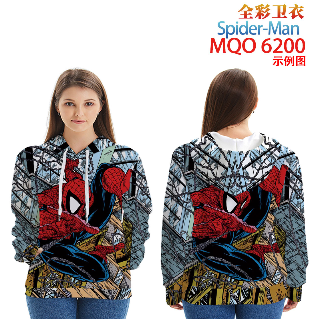 spider man anime hoodie