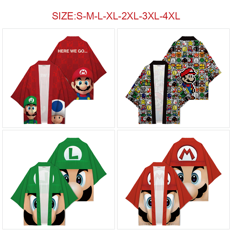 Super Mario anime kimono