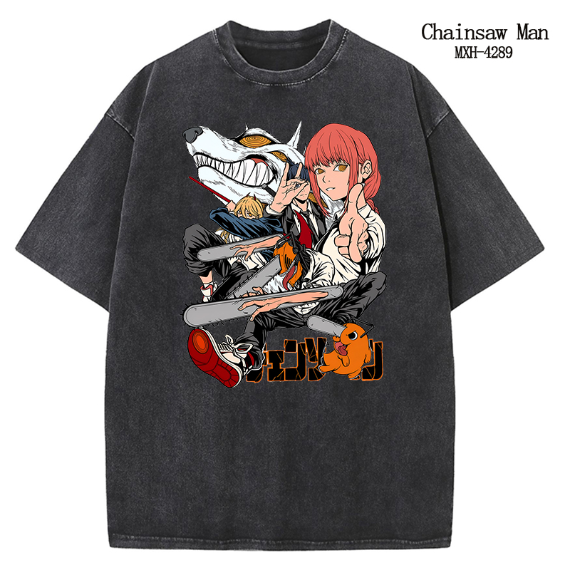 chainsaw man anime T-shirt