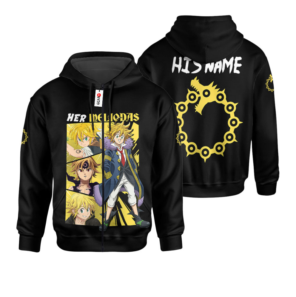 seven deadly sins  anime hoodie