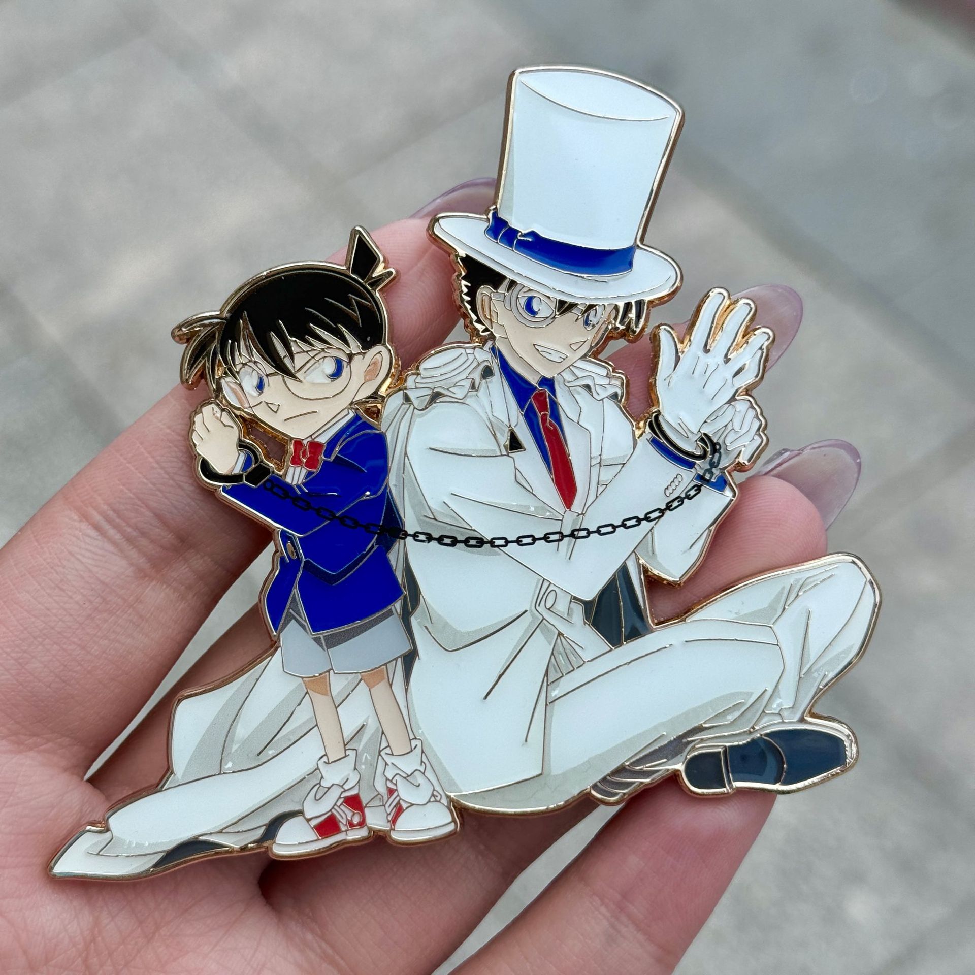 Detective Conan anime pin 5pcs a set