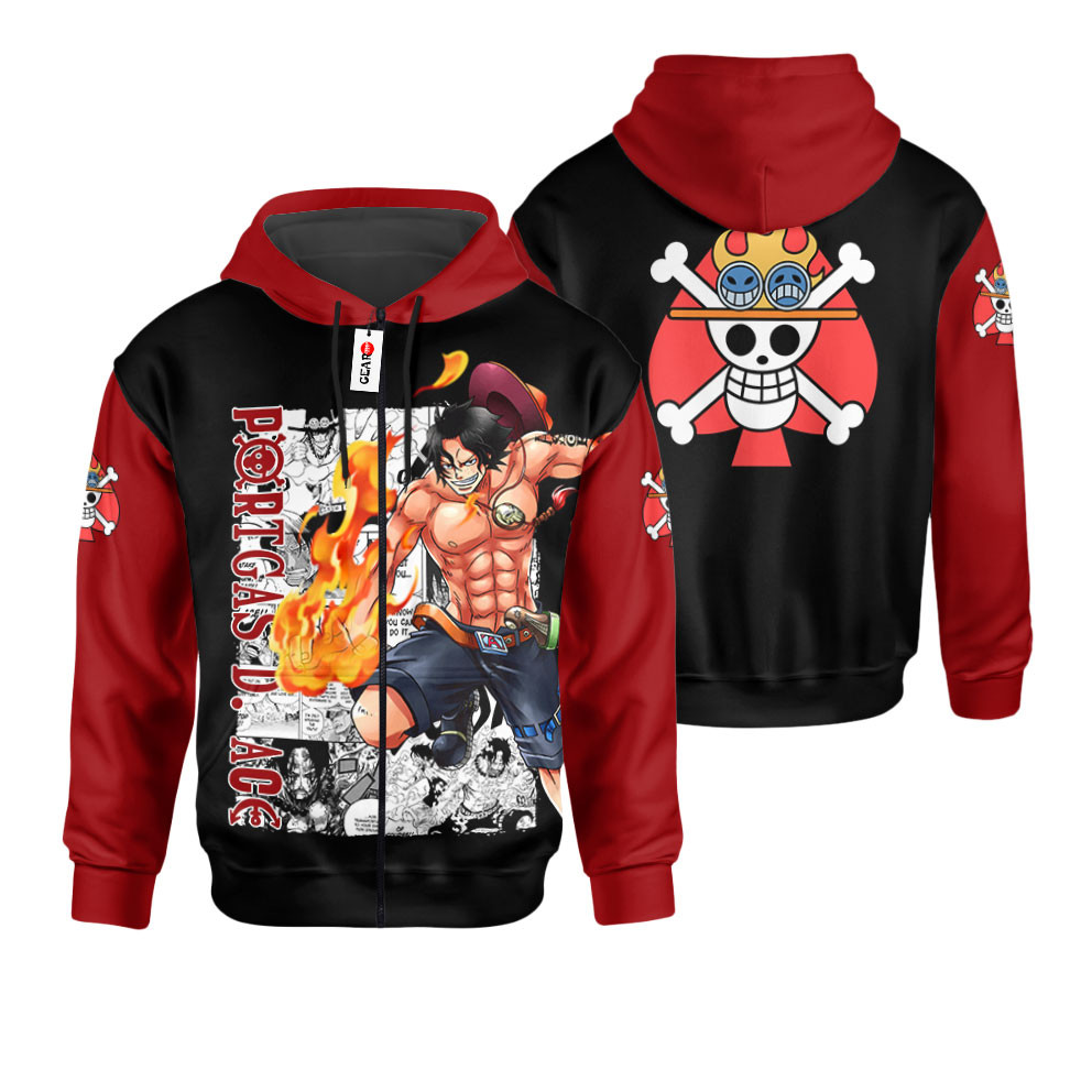 One Piece anime hoodie