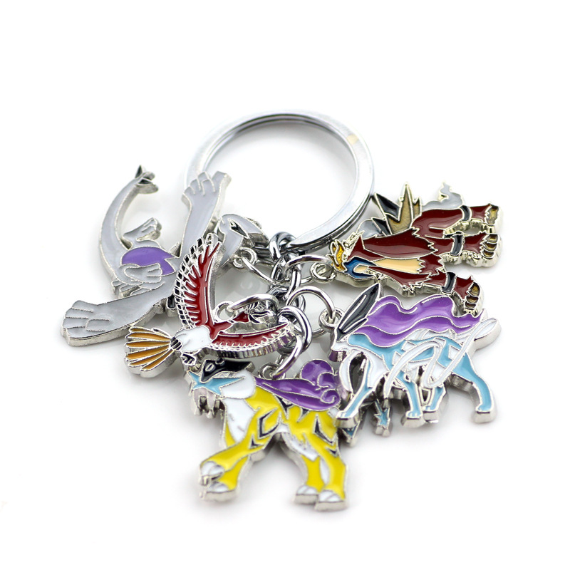 Pokemon anime keychain 5pcs a set