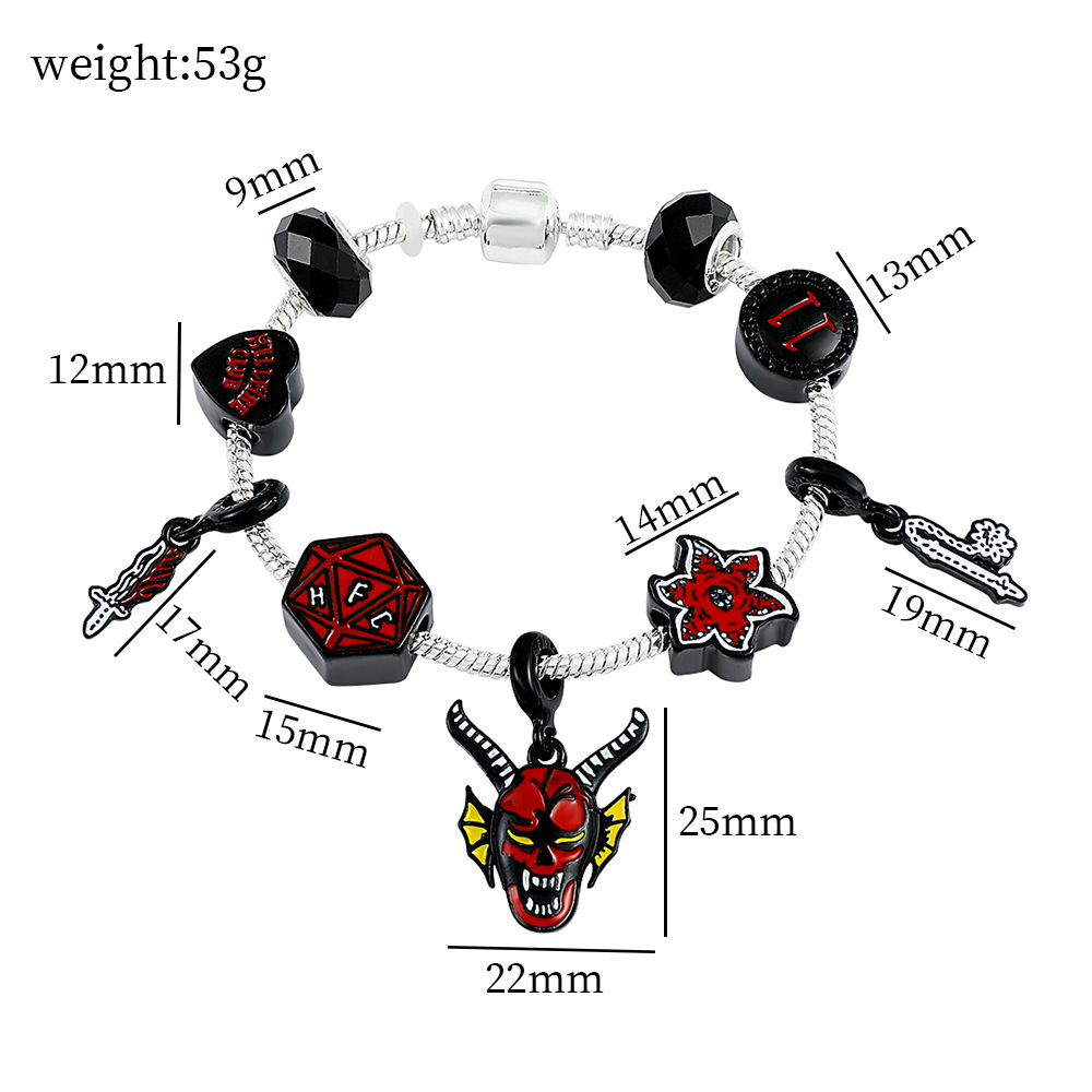 Stranger Things anime bracelet