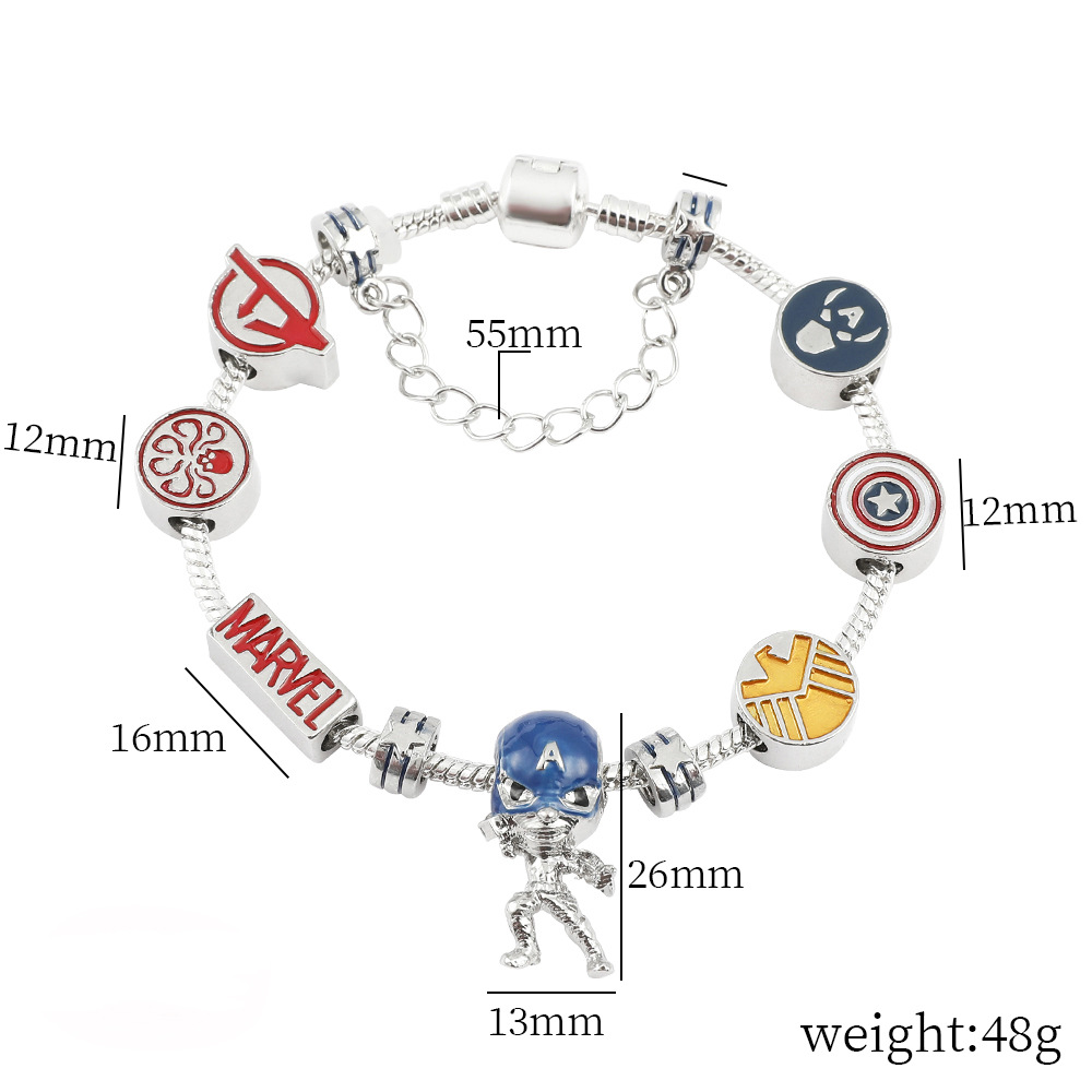 Avengers anime bracelet