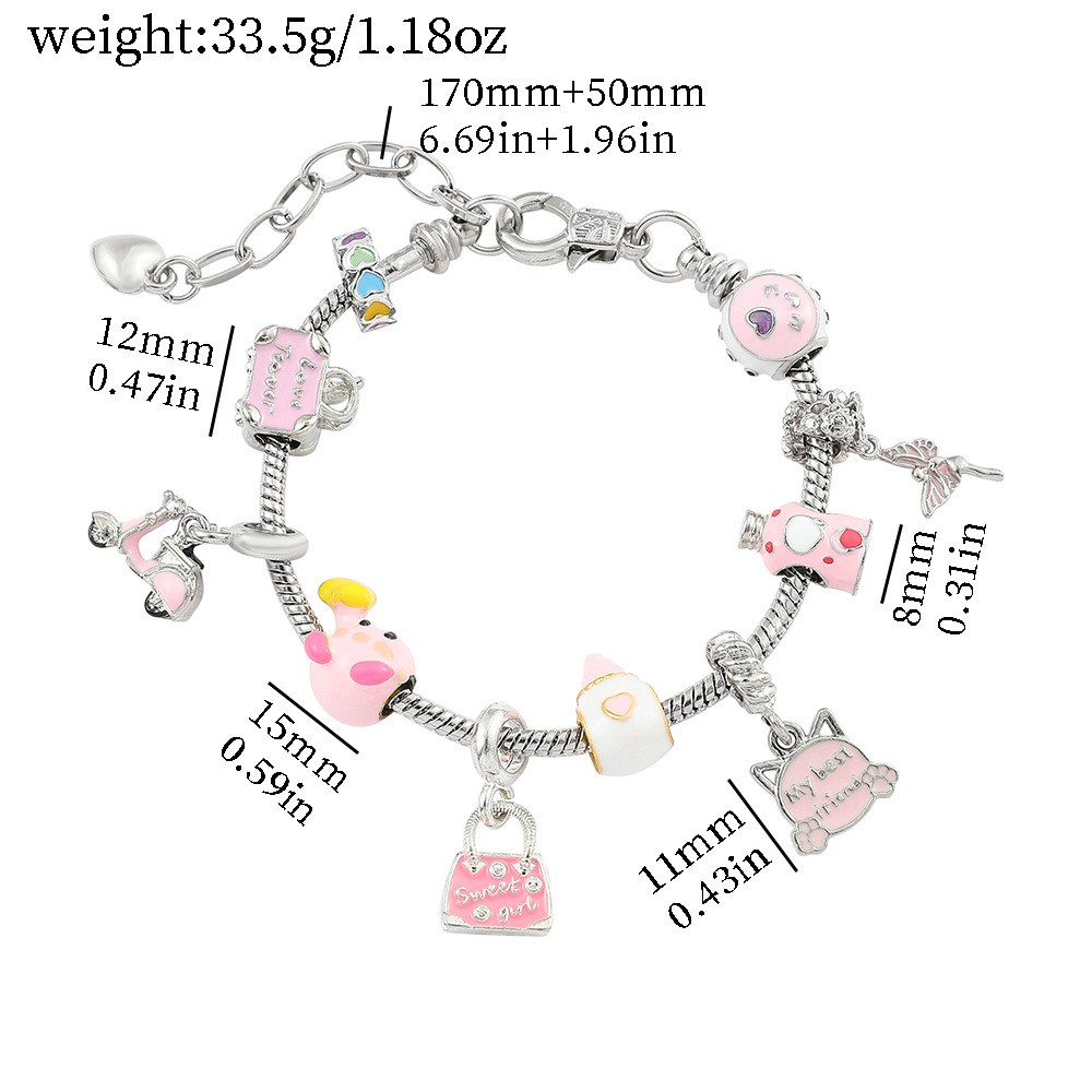 Kirby anime bracelet