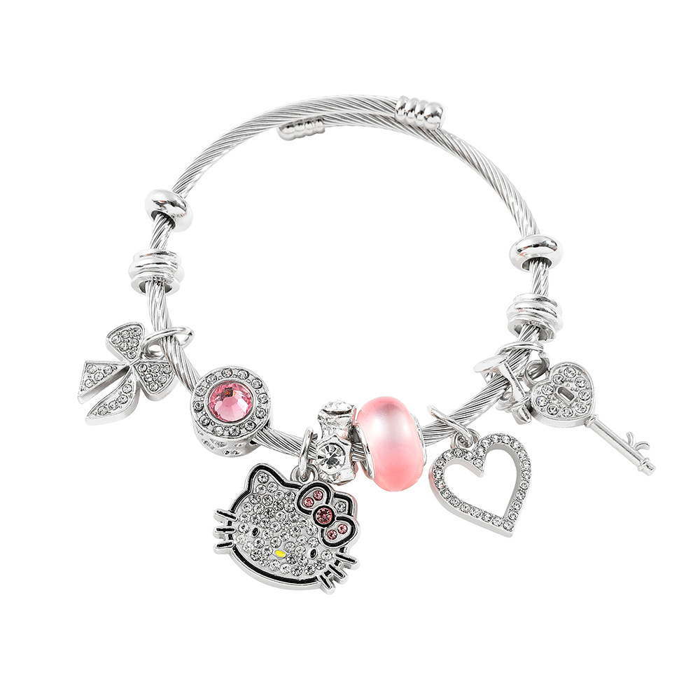 hello kitty anime bracelet