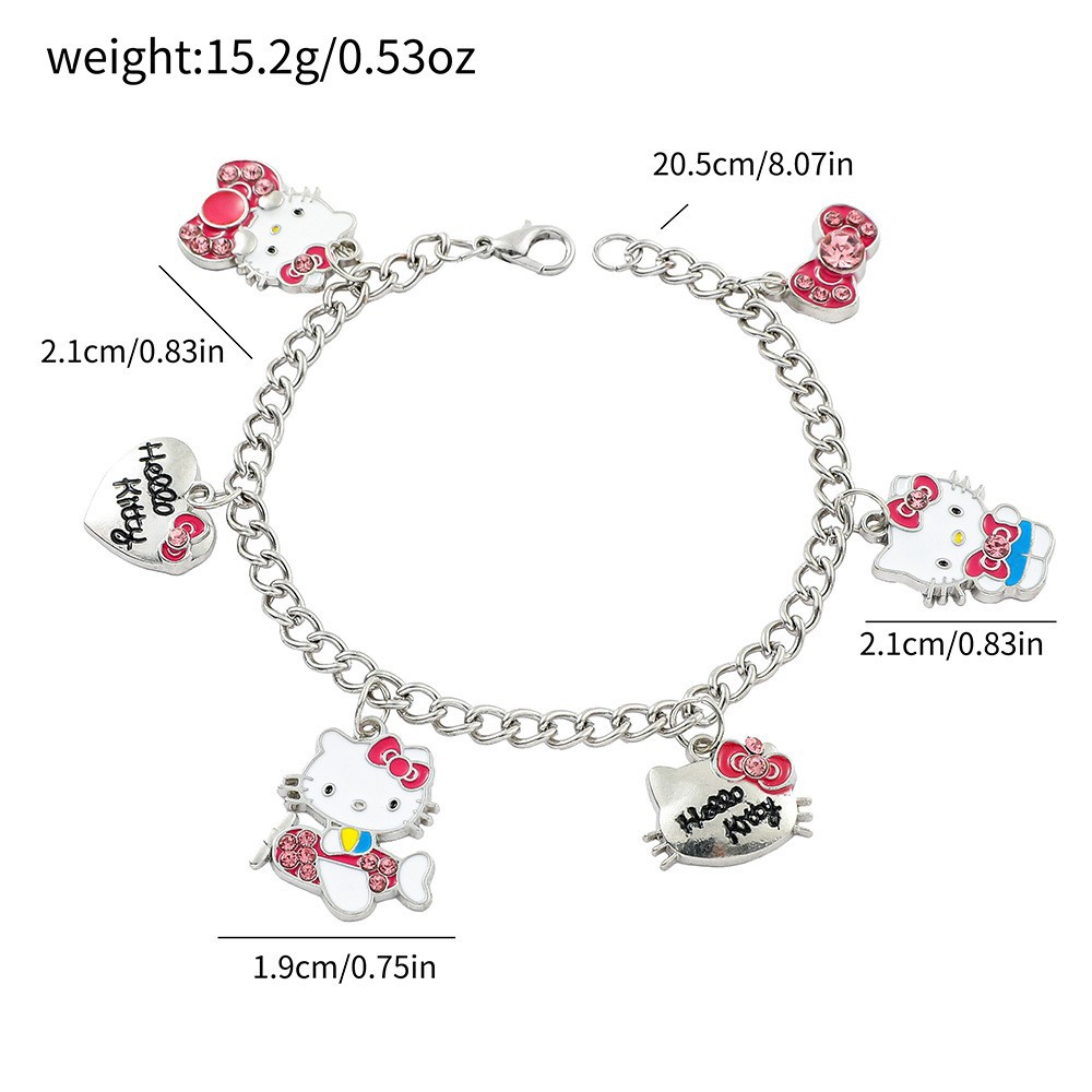 hello kitty anime bracelet