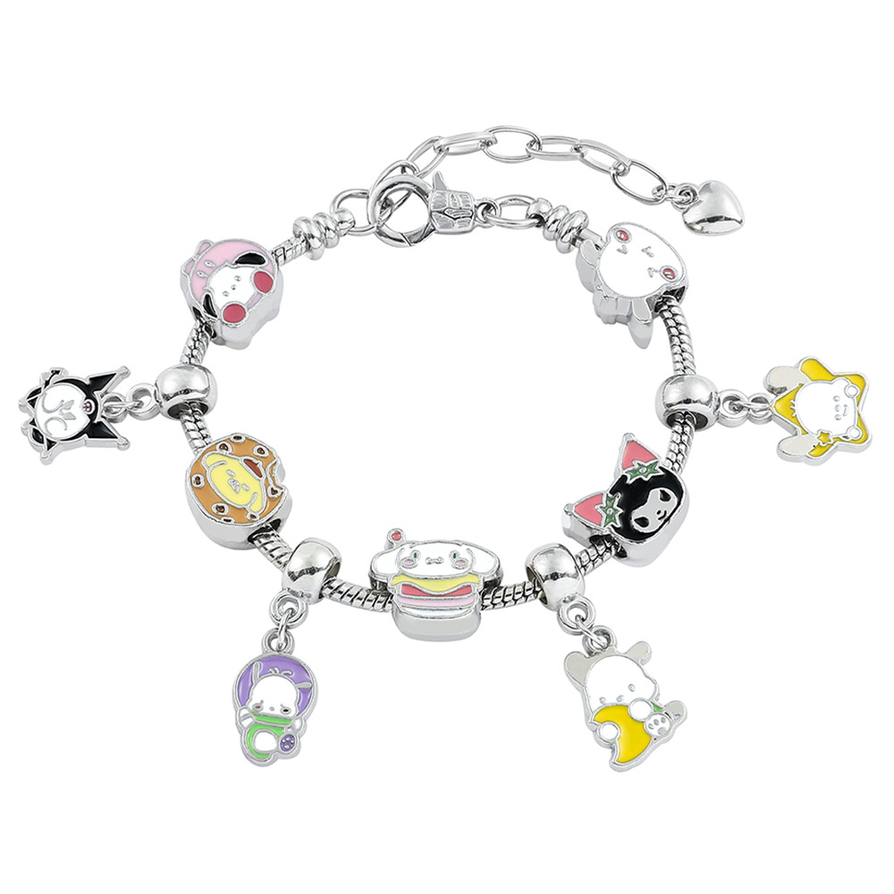 Kuromi anime bracelet