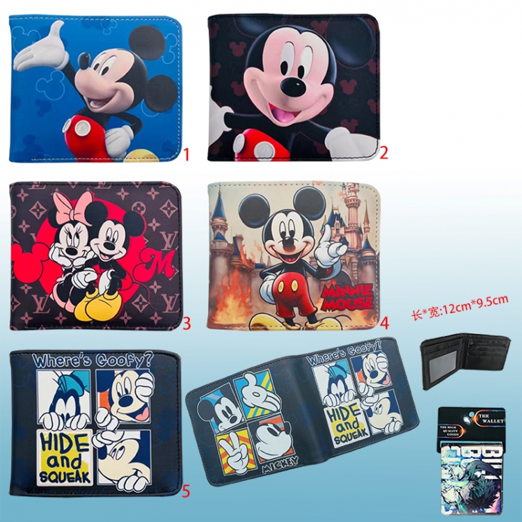 Disney anime wallet