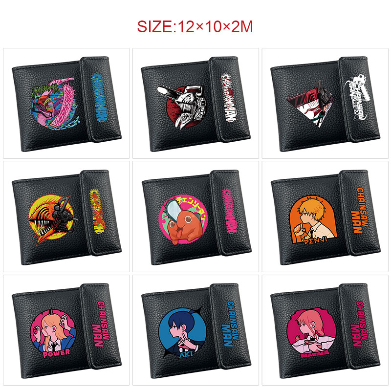 chainsaw man anime wallet