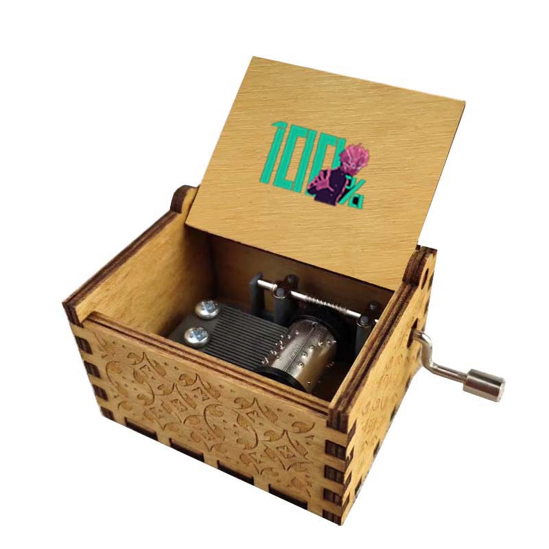 Mob Psycho 100 anime hand operated music box