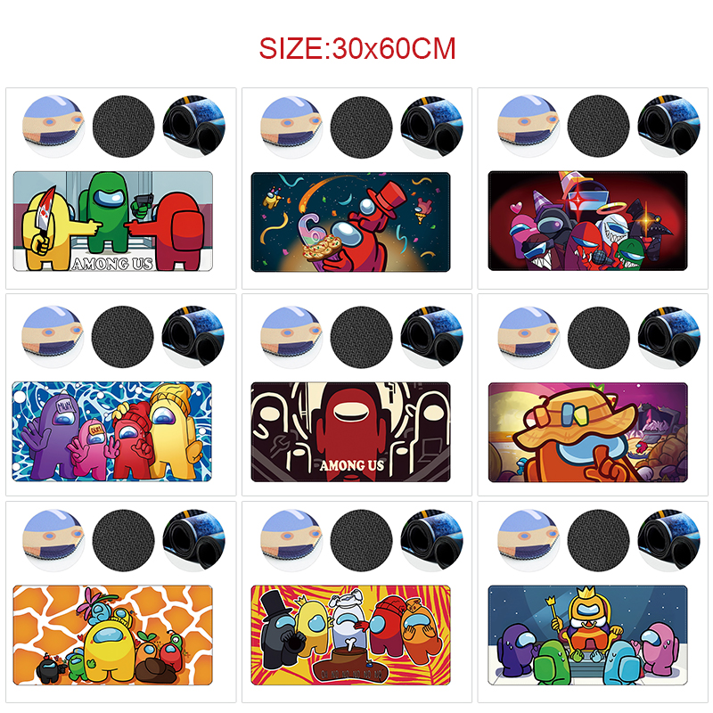 Among Us anime Mouse pad 60*30cm