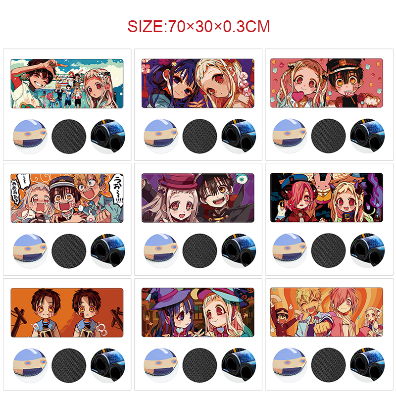 Toilet-bound hanako-kun anime Mouse pad 70*30cm
