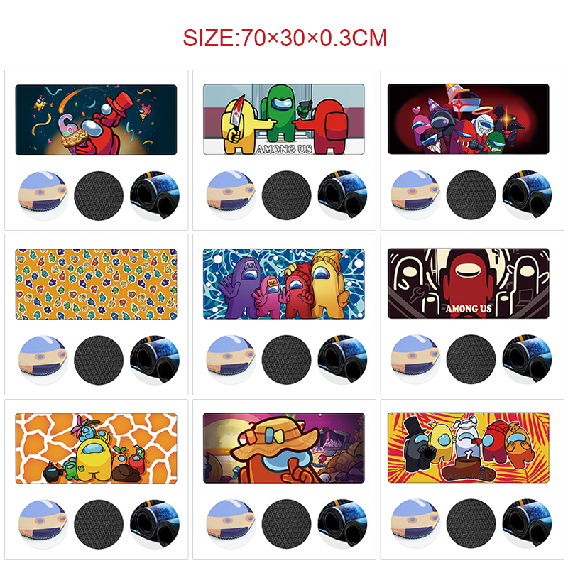 Among Us anime Mouse pad 70*30cm