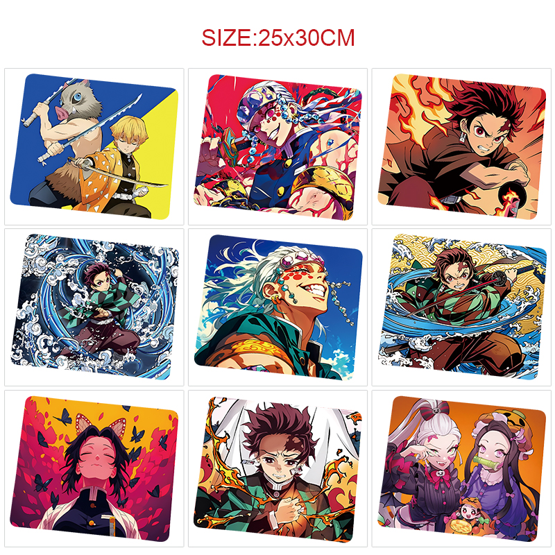 Demon slayer kimets anime Mouse pad 25*30cm