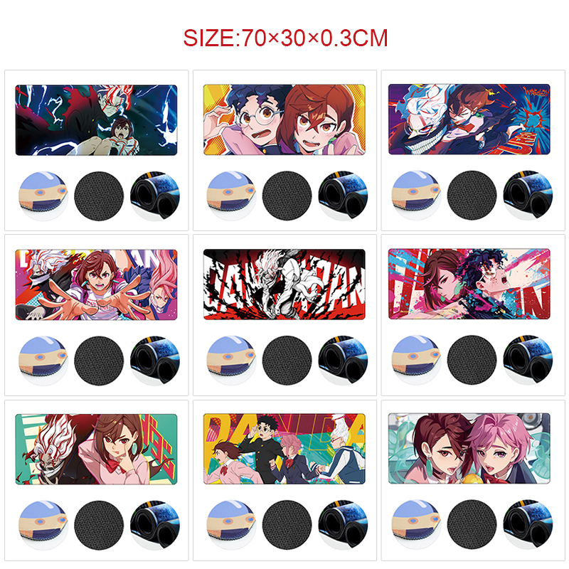 dandadan anime Mouse pad 70*30cm