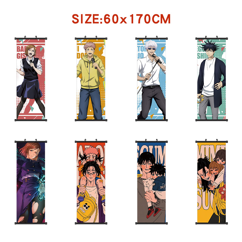 Jujutsu Kaisen anime wallscroll 60*170cm