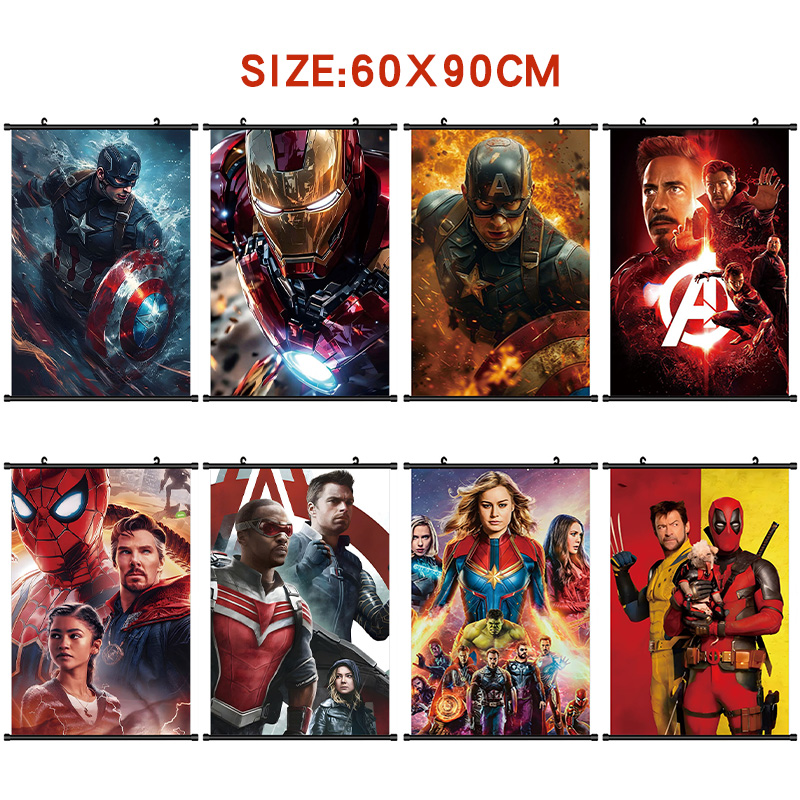 Avengers anime wallscroll 60*90cm