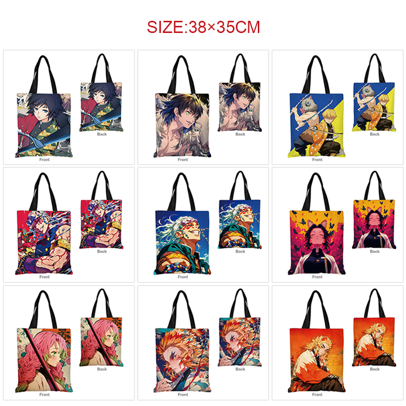 Demon slayer kimets anime bag