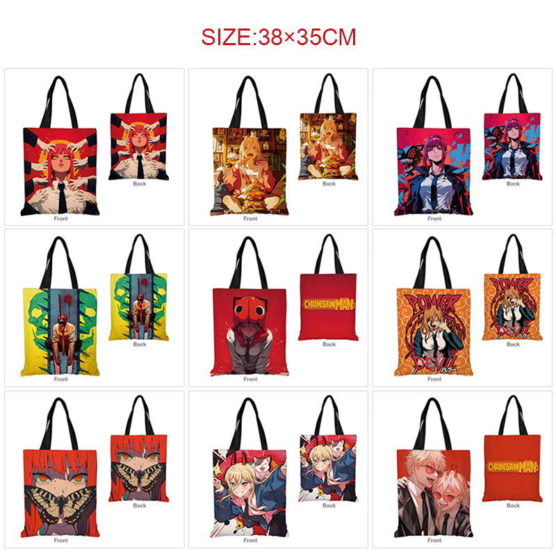 chainsaw man anime bag