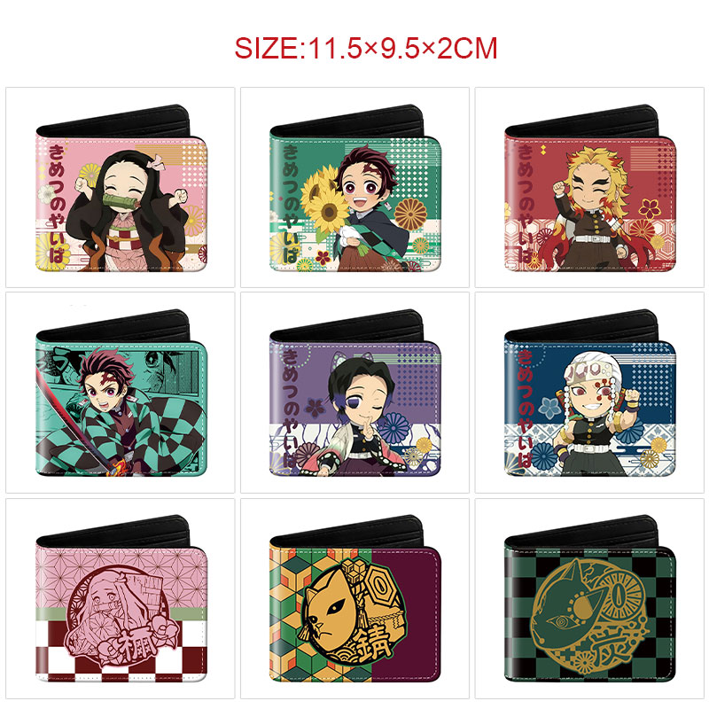 Demon slayer kimets anime wallet