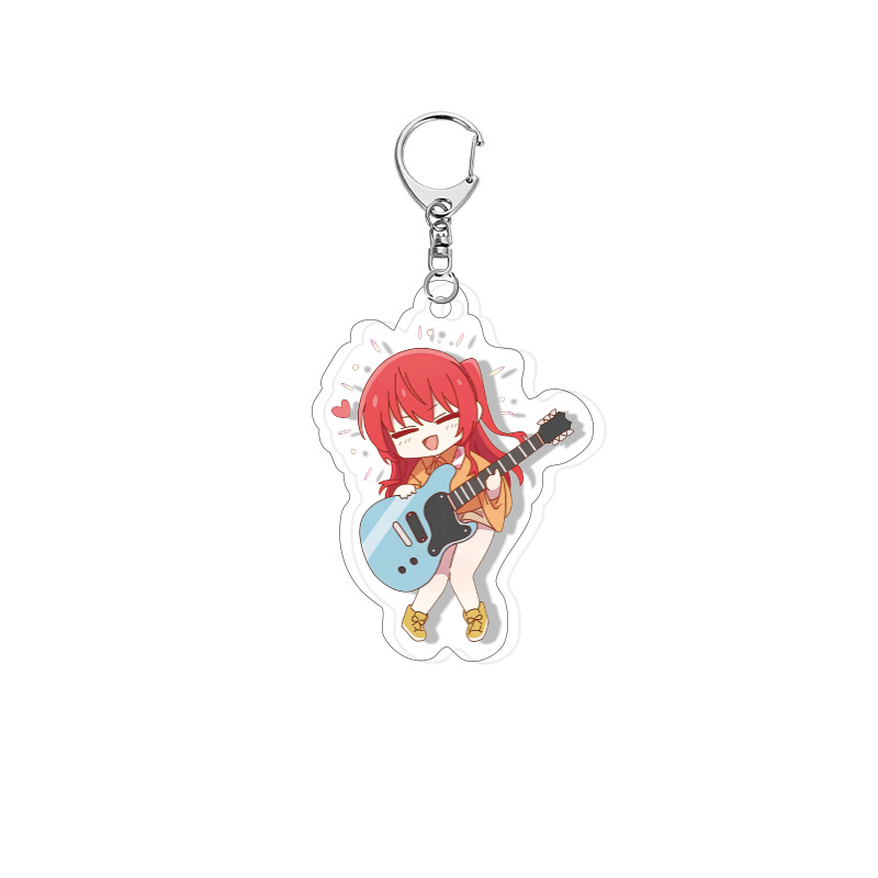 Bocchi the rock anime keychain