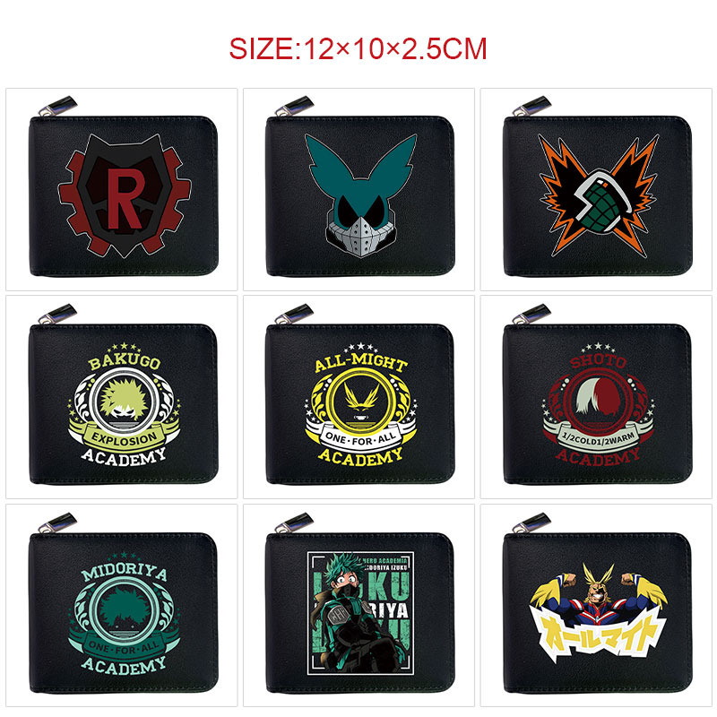 My Hero Academia anime wallet