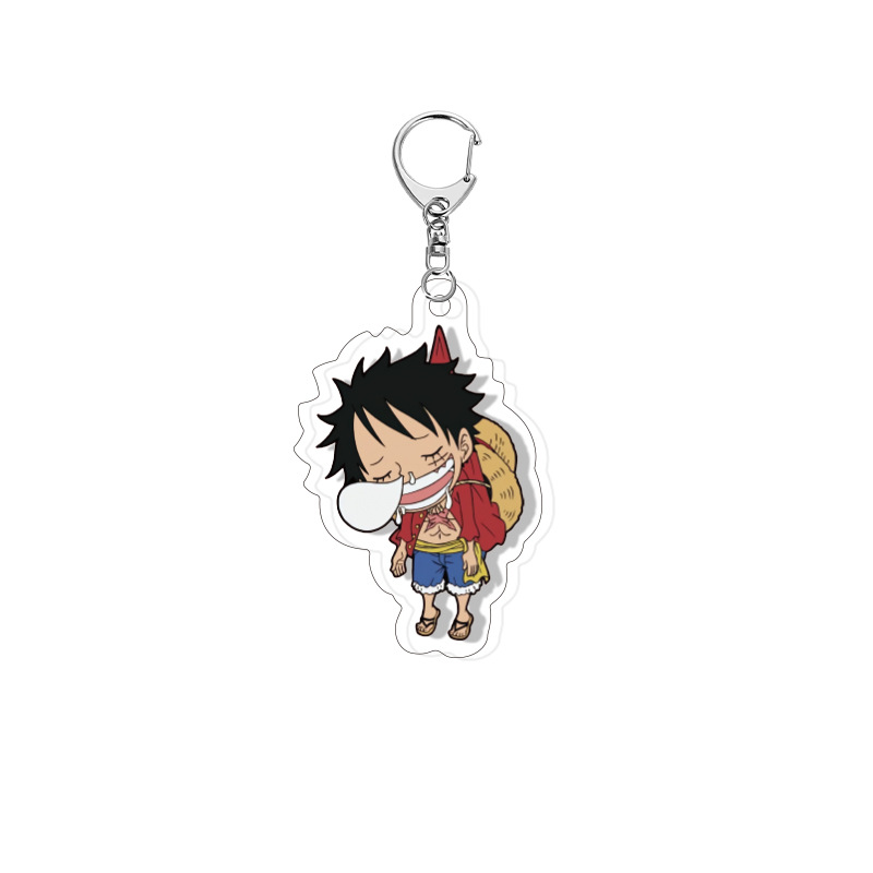 One Piece anime keychain