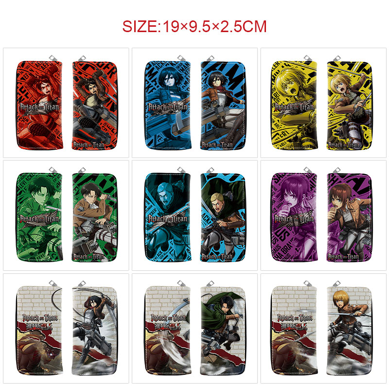 Attack on Titan anime wallet
