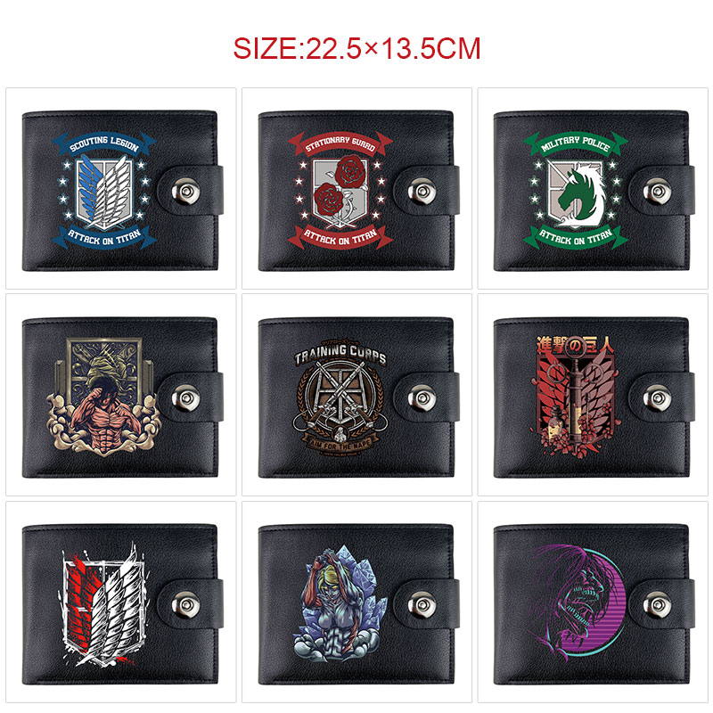 Attack on Titan anime wallet