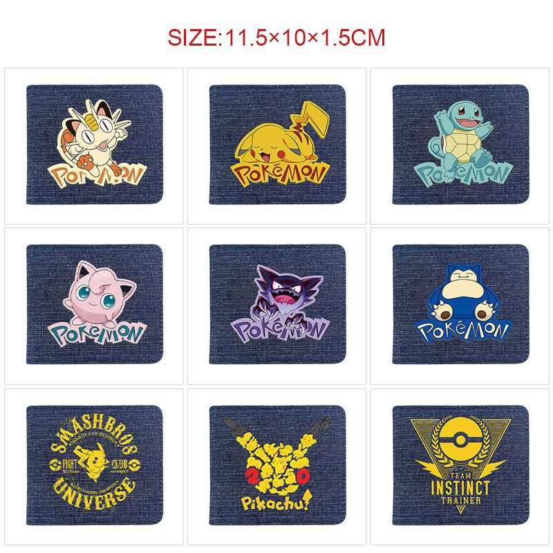 Pokemon anime wallet