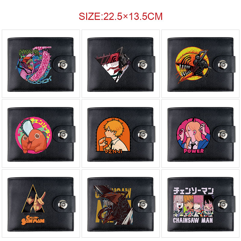 chainsaw man anime wallet