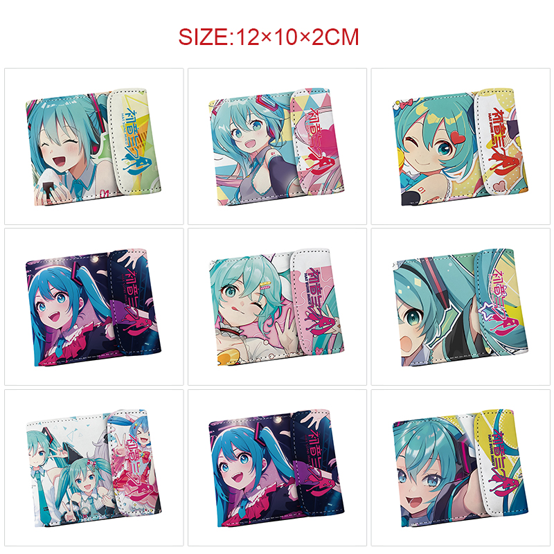 Hatsune Miku anime wallet