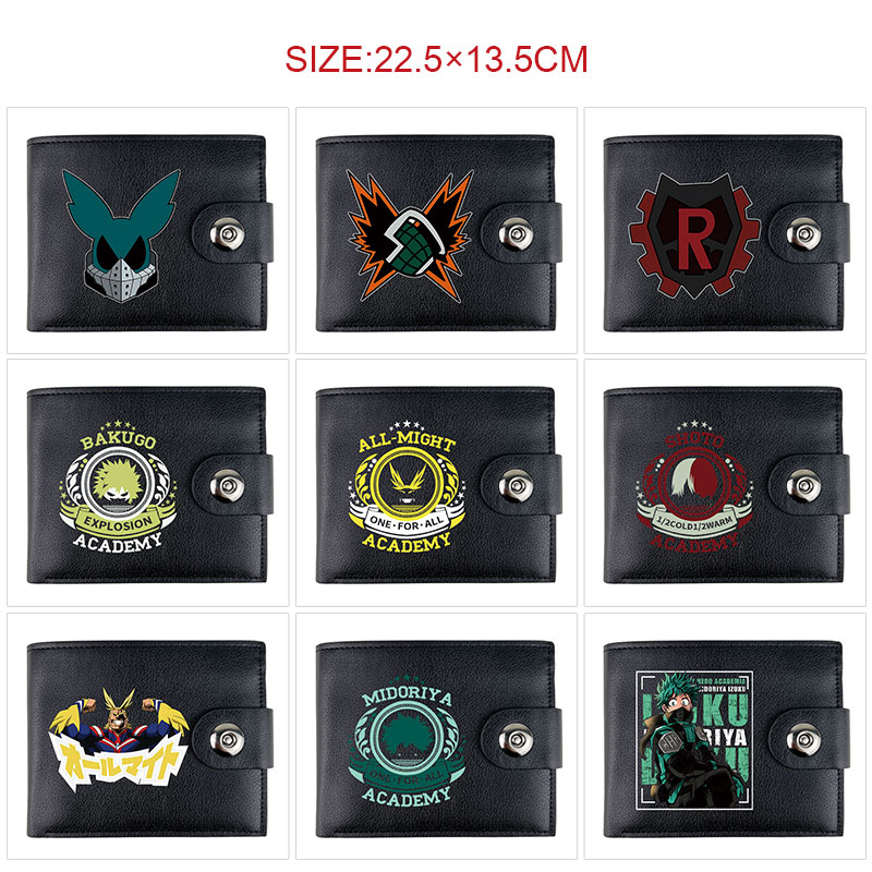 My Hero Academia anime wallet