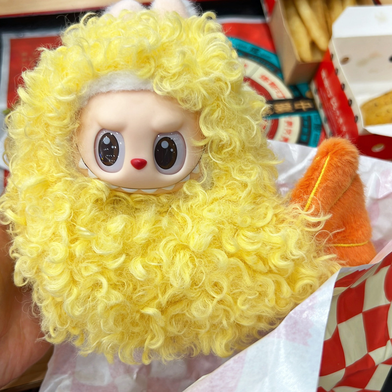 Labubu anime 17cm doll change clothes