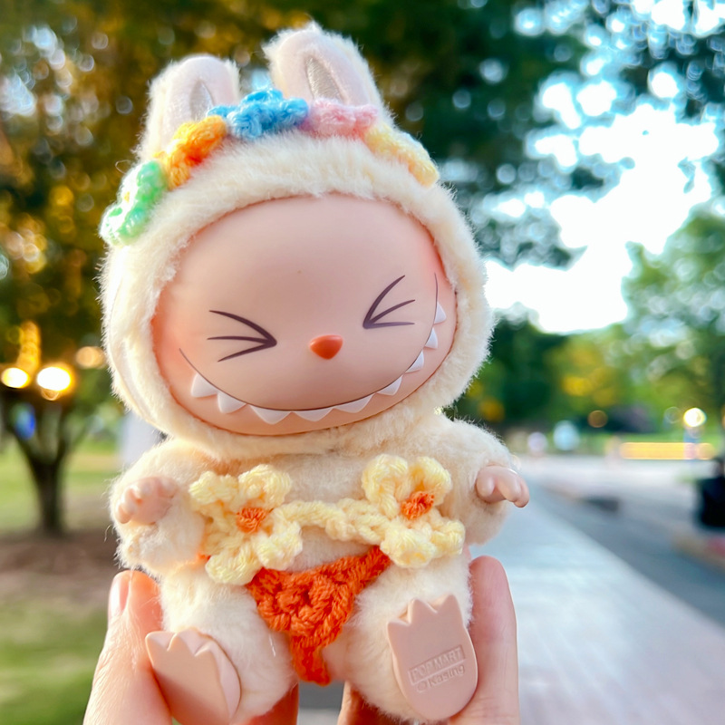 Labubu anime 17cm doll change clothes(only clothes)