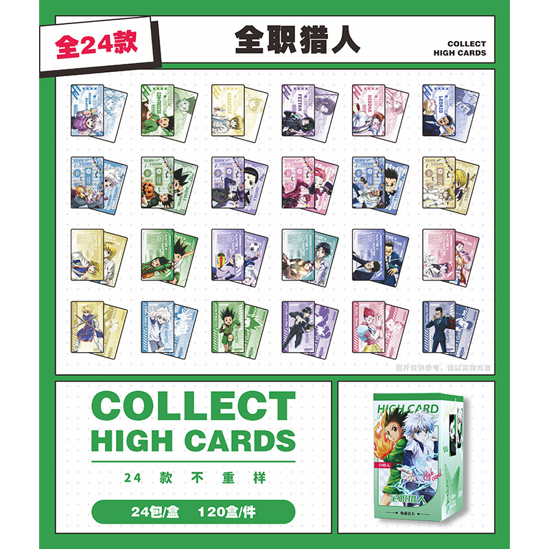 HunterX Hunter anime card 24pcs a set