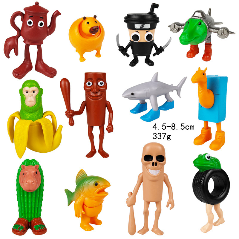 tungtungsahur anime figure price for a set of 12 pcs