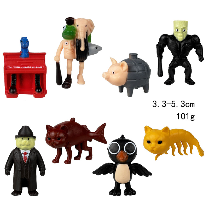 tungtungsahur anime keychain price for a set of 8pcs