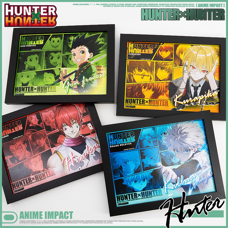 HunterX Hunter anime picture frame painting