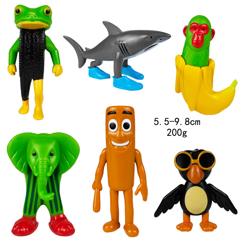 tungtungsahur anime figure price for a set of 6pcs