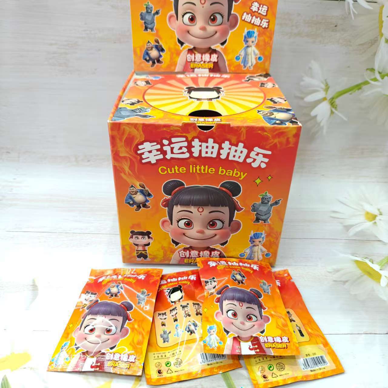 Ne Zha anime eraser 32 pcs a set