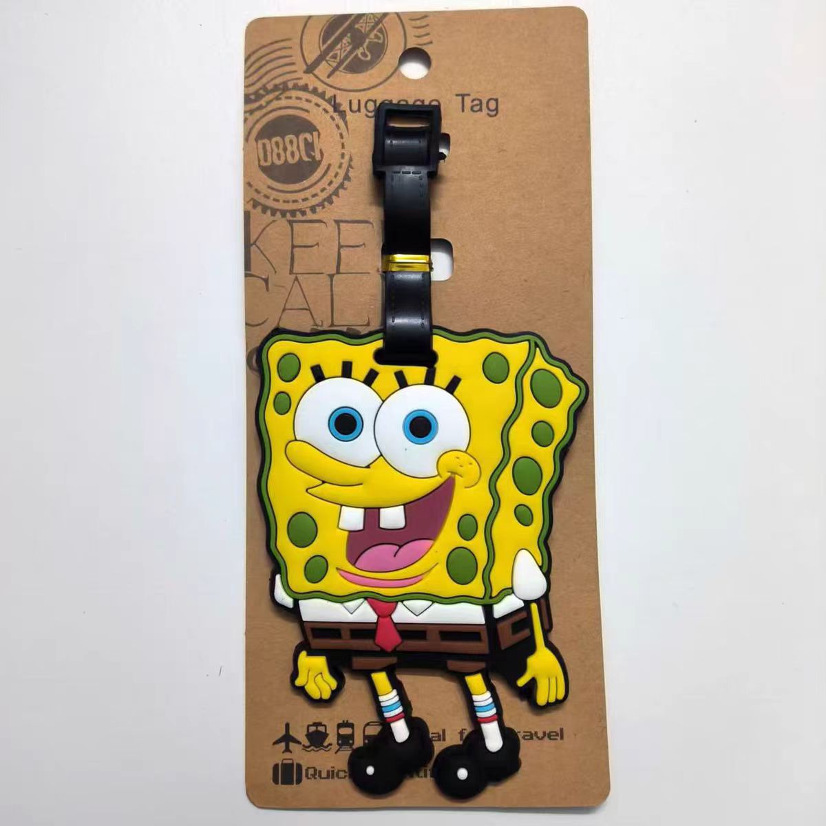 SpongeBob anime baggage tag