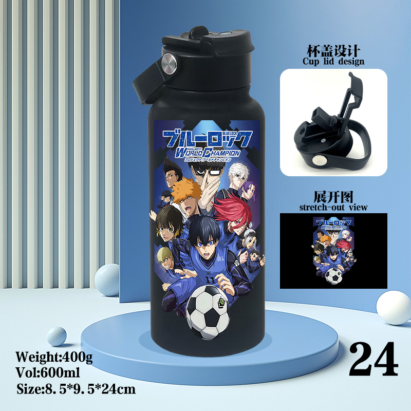 Blue Lock anime vacuum cup