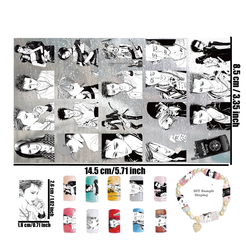 NANA anime DIY bracelets phone cases  pens stationery stickers