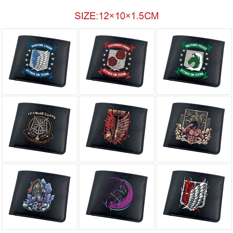 Attack on Titan anime wallet
