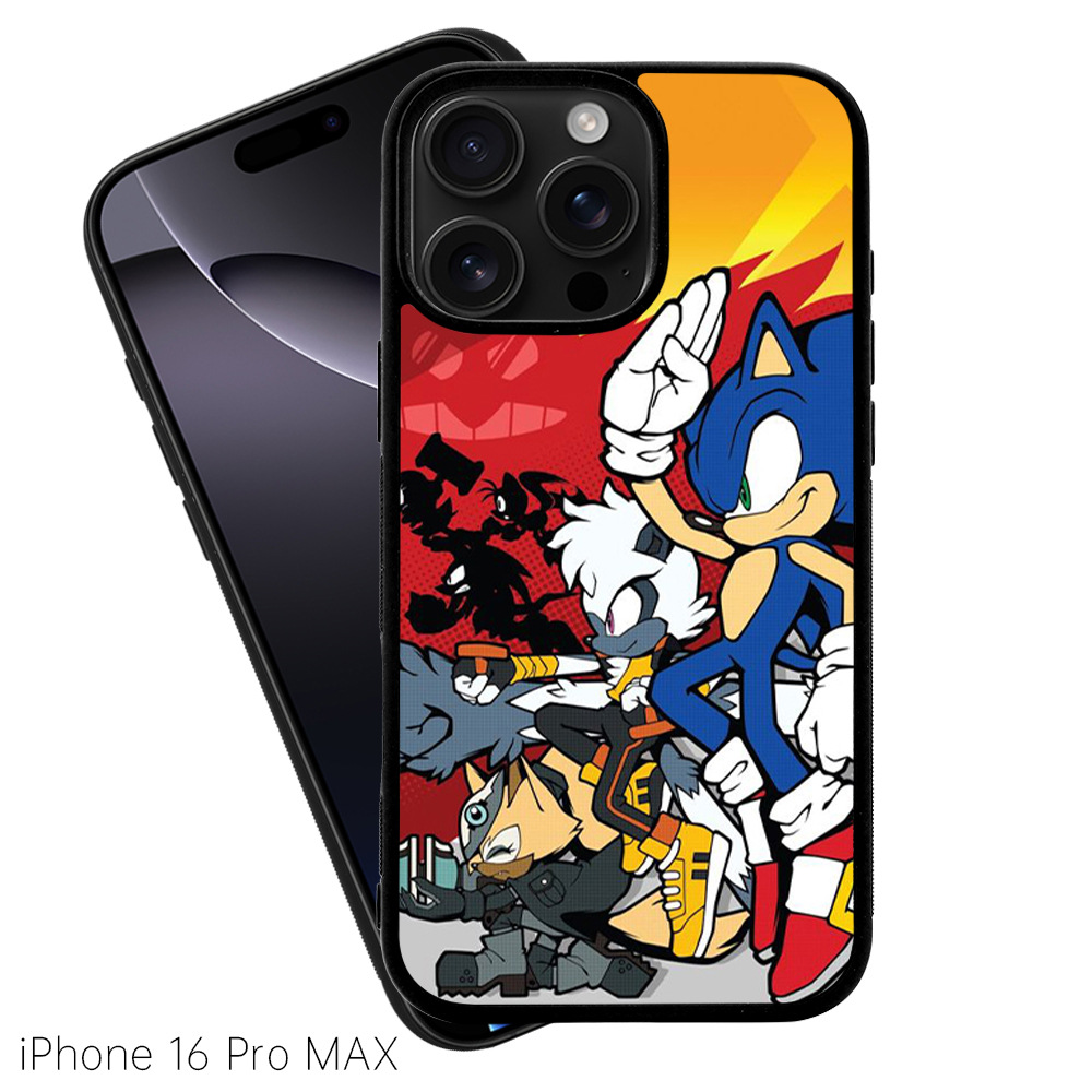 Sonic anime mobile phone shell (iphone11- iphone16promax)
